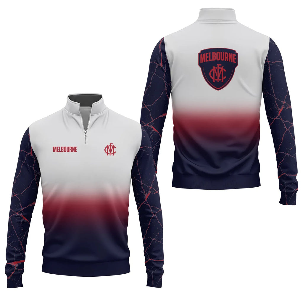 Melbourne Demons Quarter-zip Pullover SC120