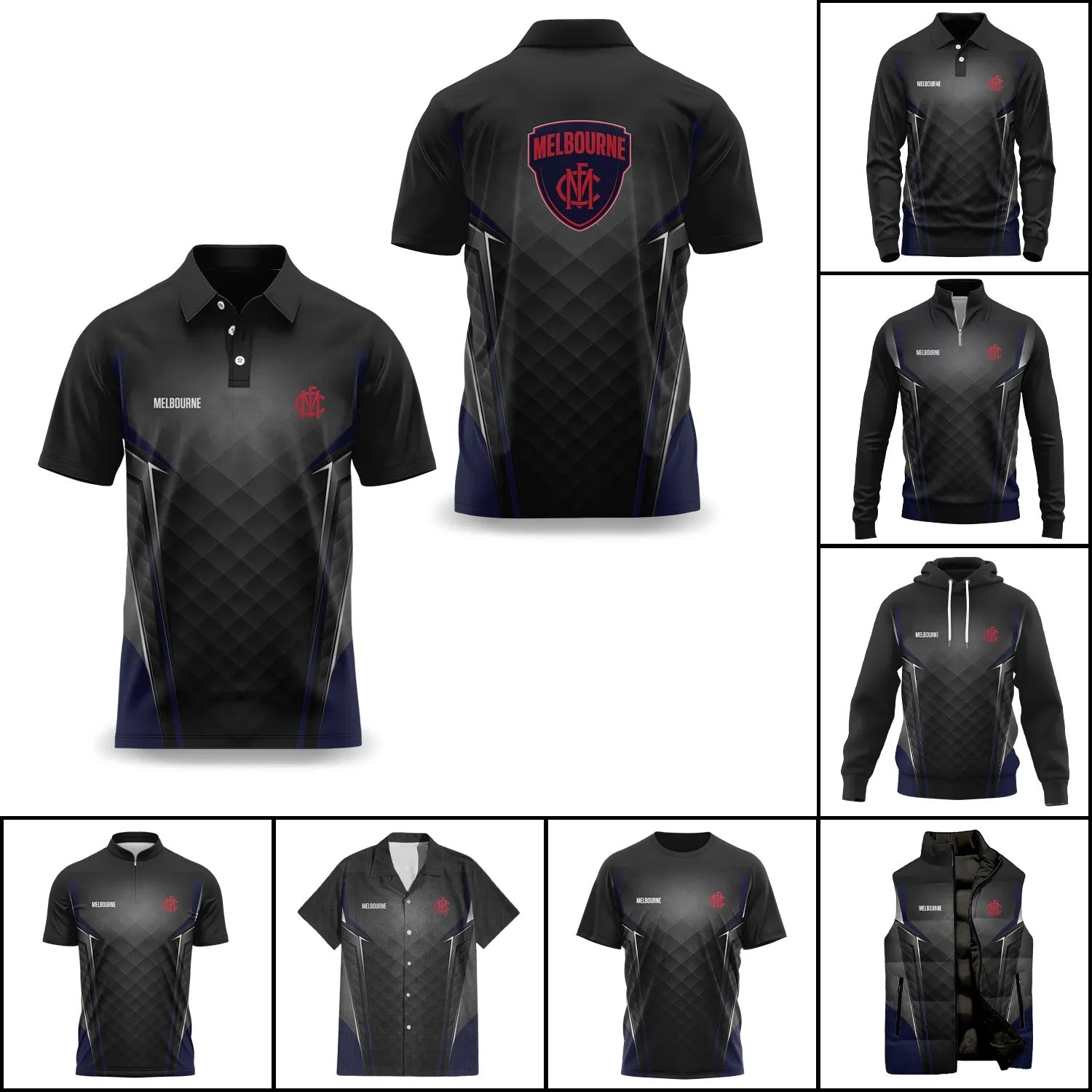Melbourne Demons Apparels SC074