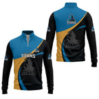 Gold Coast Titans Quarter-zip Pullover SC038