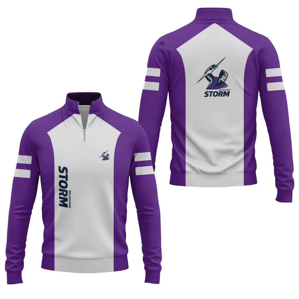 Melbourne Storm Quarter-zip Pullover SC078