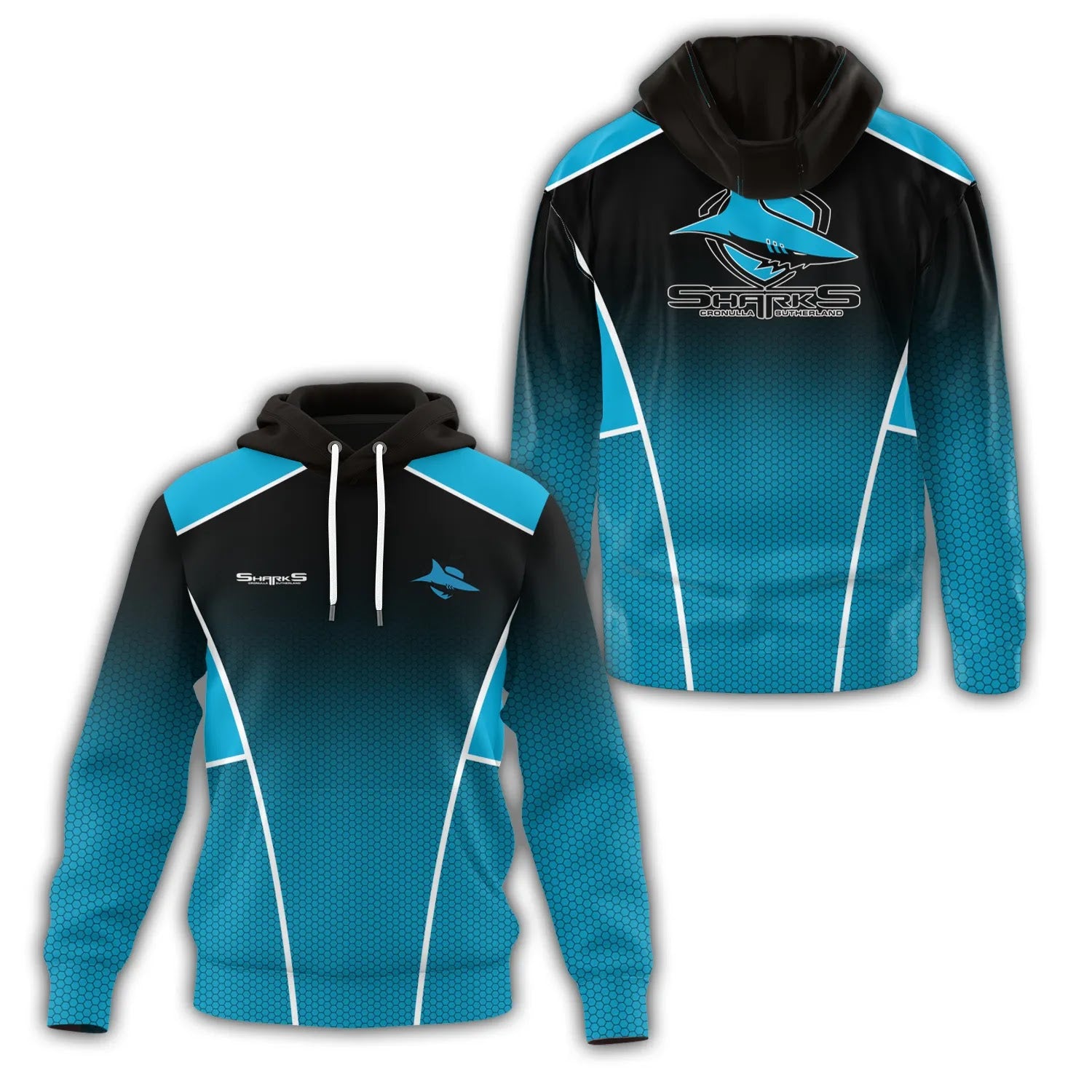 Cronulla-Sutherland Sharks Hoodie SC019