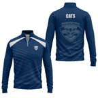 Geelong Cats Quarter-zip Pullover SC082