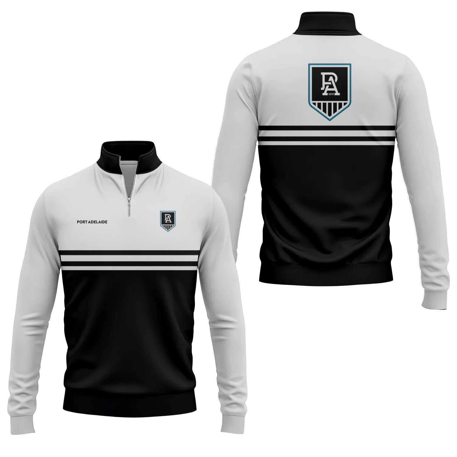 Port Adelaide Power Quarter-zip Pullover SC015