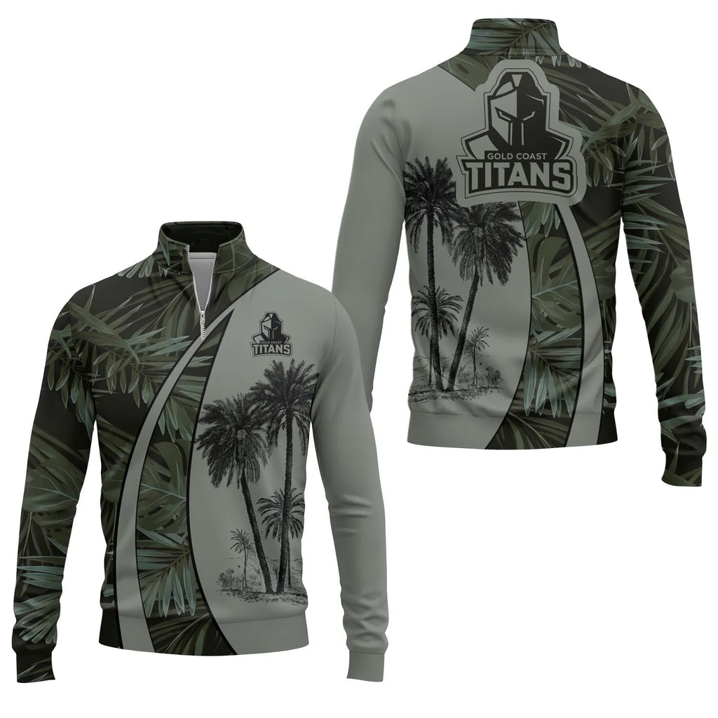 Gold Coast Titans Quarter-zip Pullover SHW063