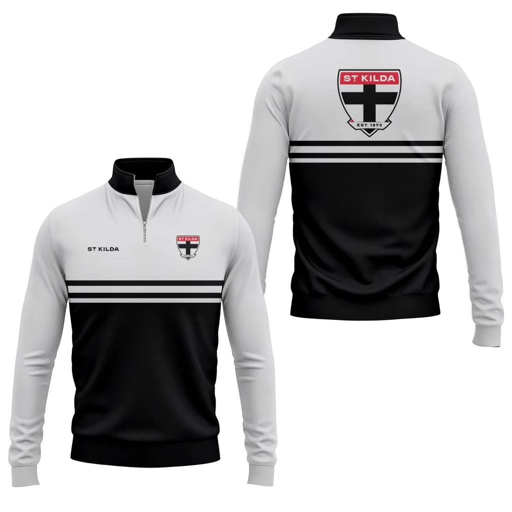 St Kilda Saints Quarter-zip Pullover SC015