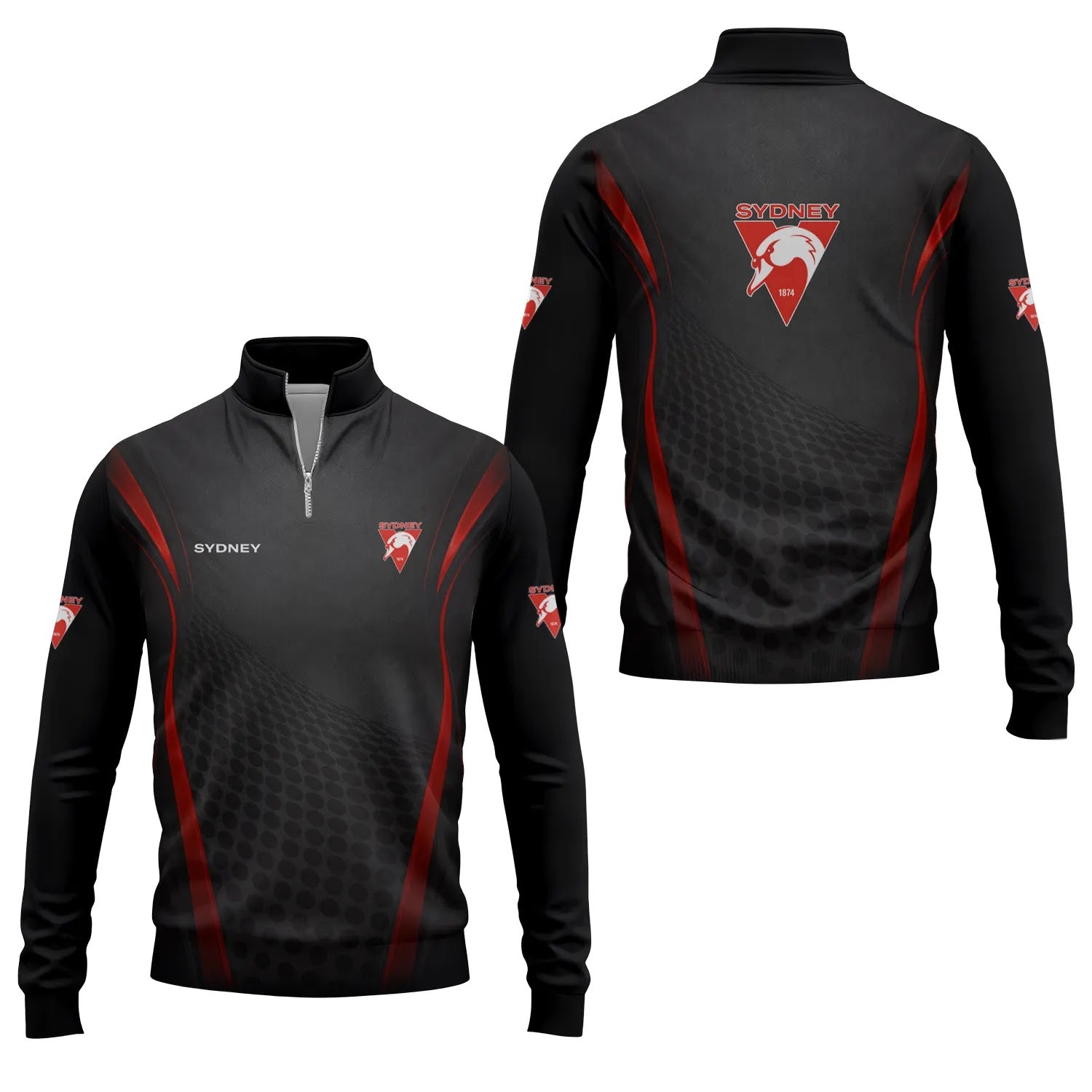 Sydney Swans Quarter-zip Pullover SC056
