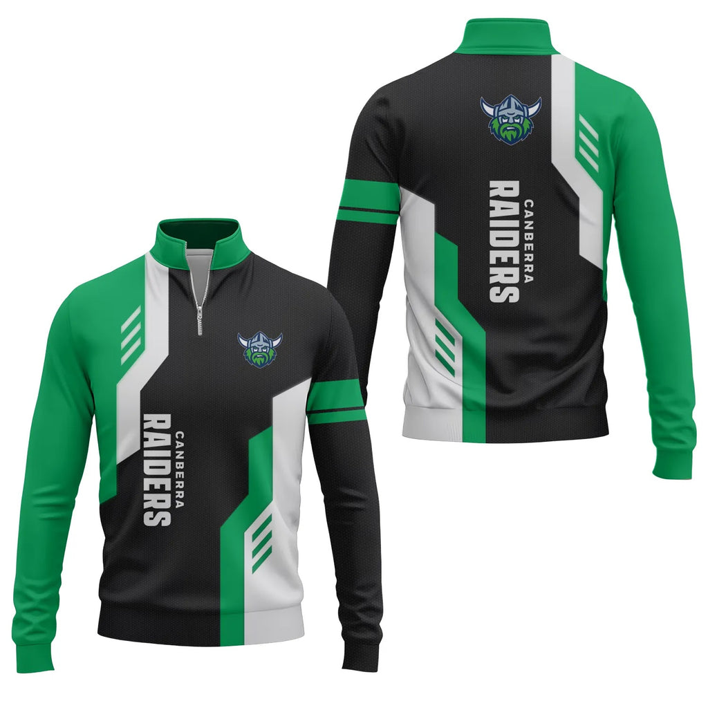 Canberra Raiders Quarter-zip Pullover SC029