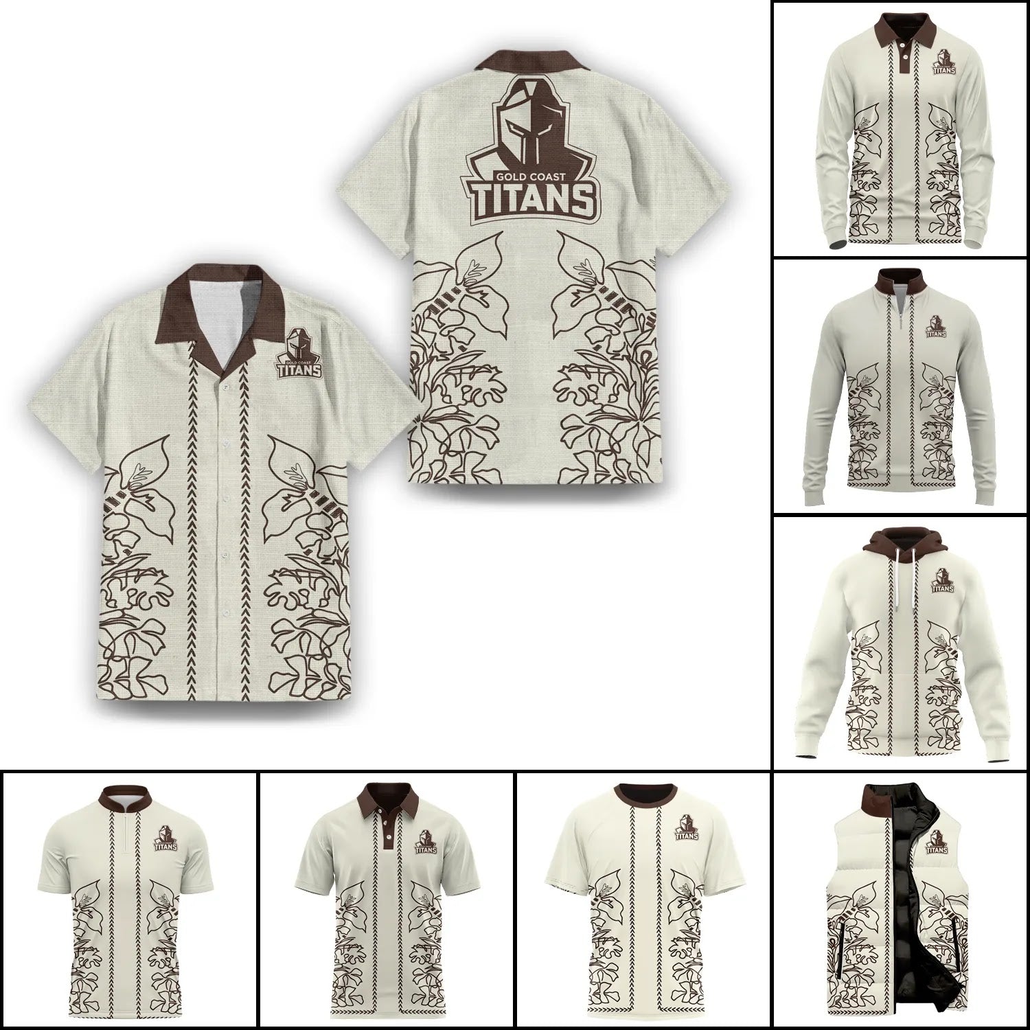 Gold Coast Titans Apparels SHW064