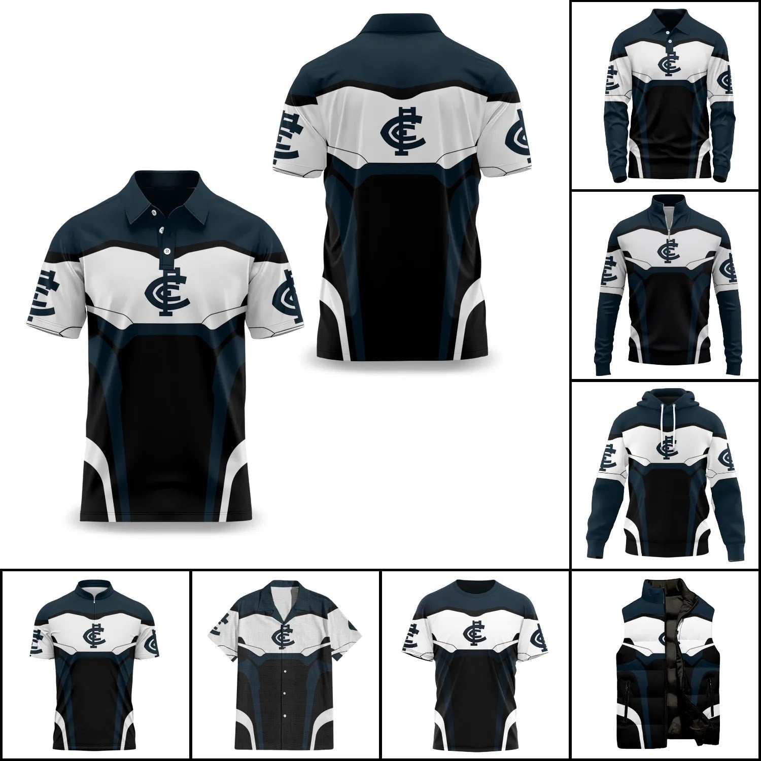 Carlton Blues Apparels SC030