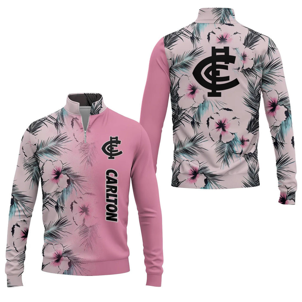 Carlton Blues Quarter-zip Pullover SHW056