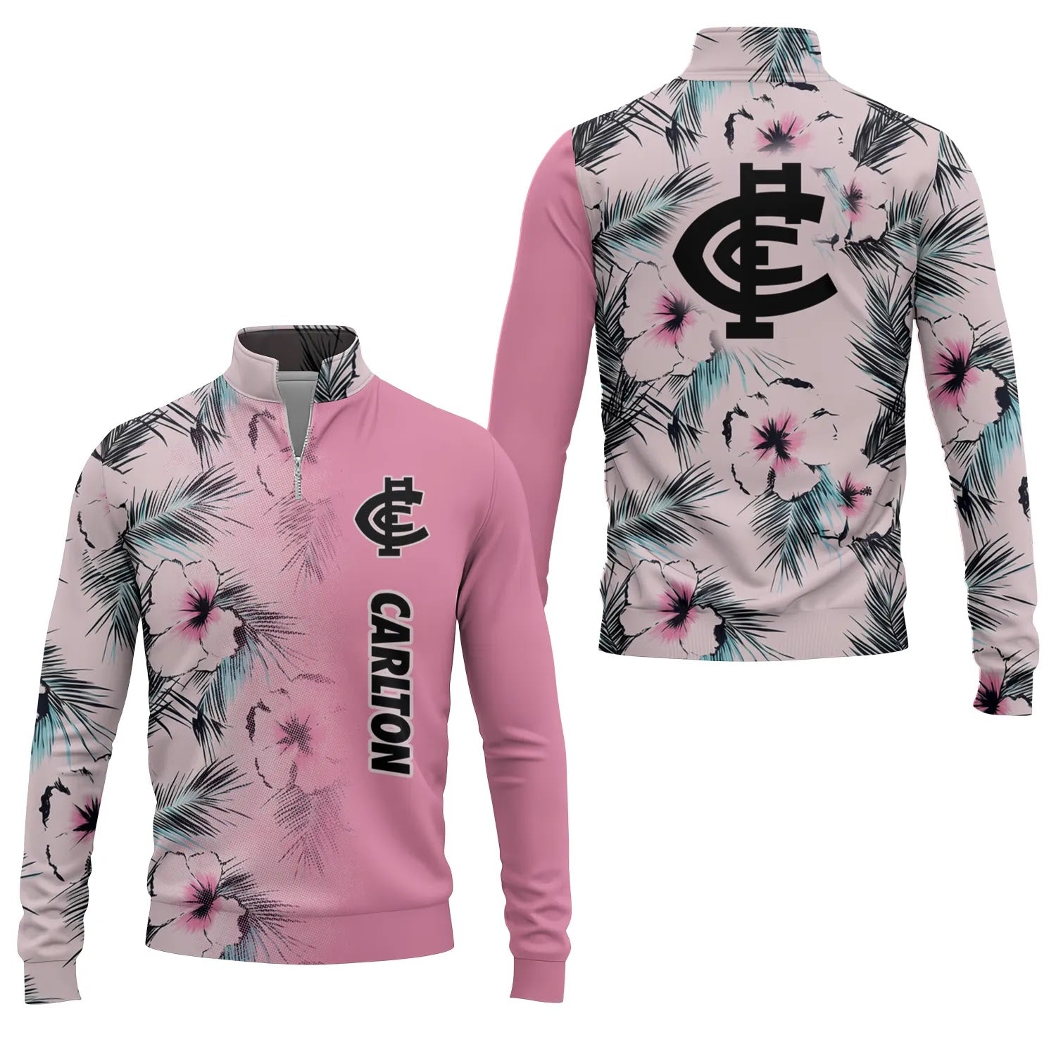 Carlton Blues Quarter-zip Pullover SHW056