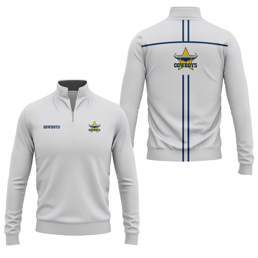 North Queensland Cowboys Quarter-zip Pullover SC018