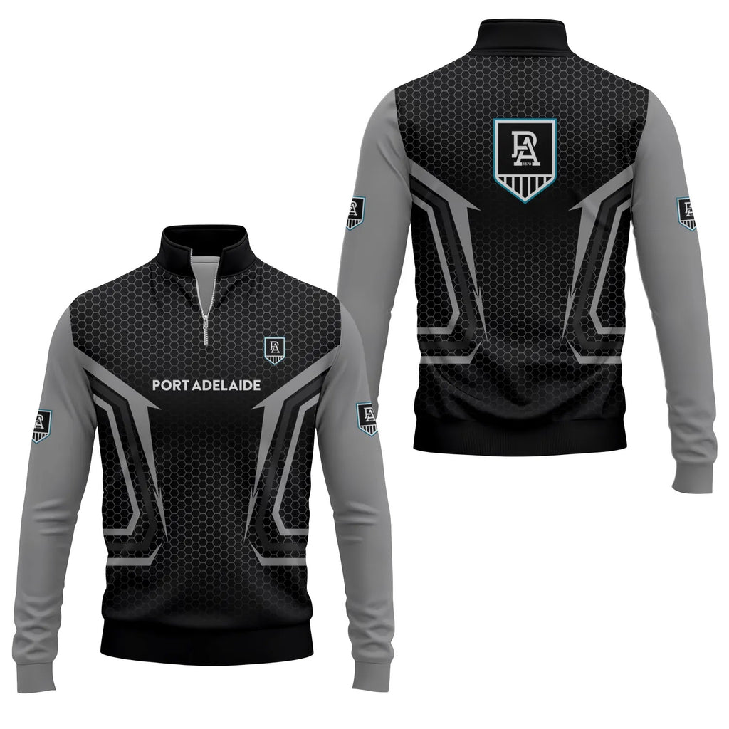 Port Adelaide Power Quarter-zip Pullover SC075