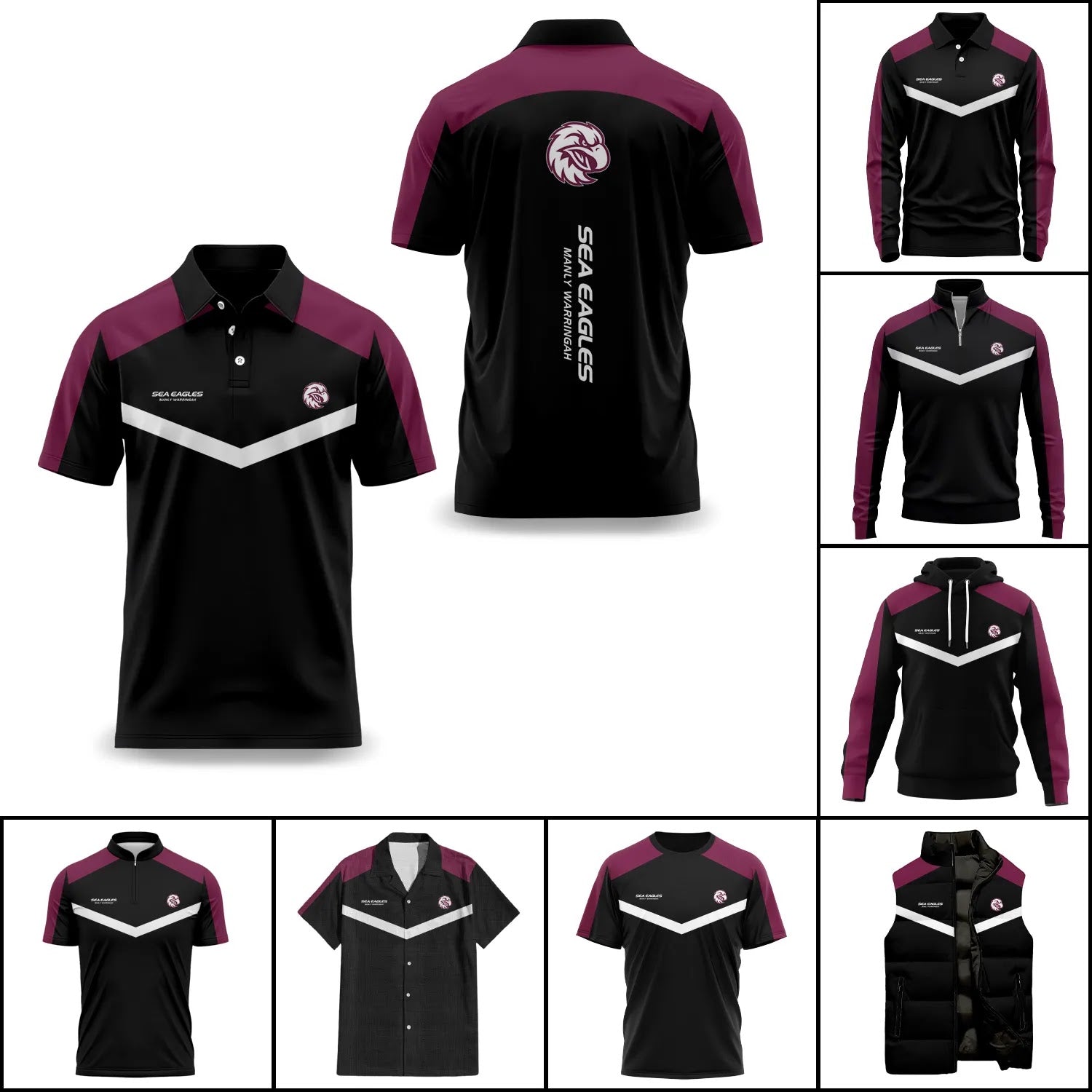 Manly Warringah Sea Eagles Apparels SC035
