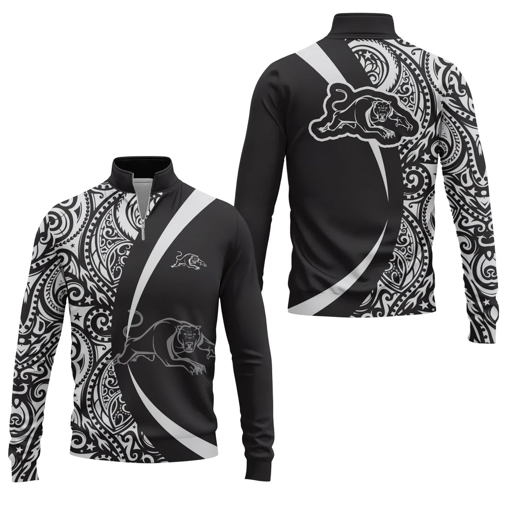 Penrith Panthers Quarter-zip Pullover SHW072