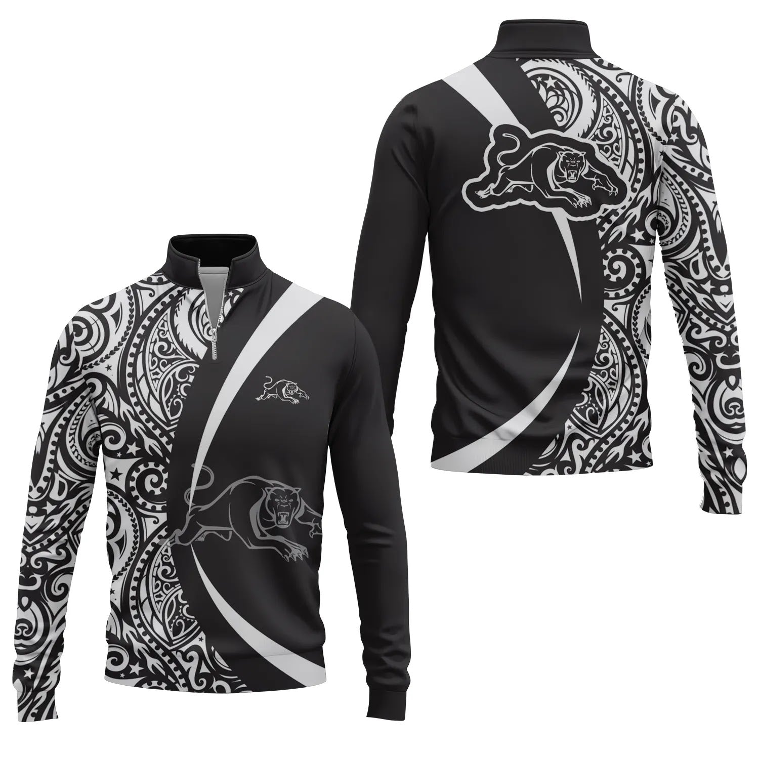 Penrith Panthers Quarter-zip Pullover SHW072