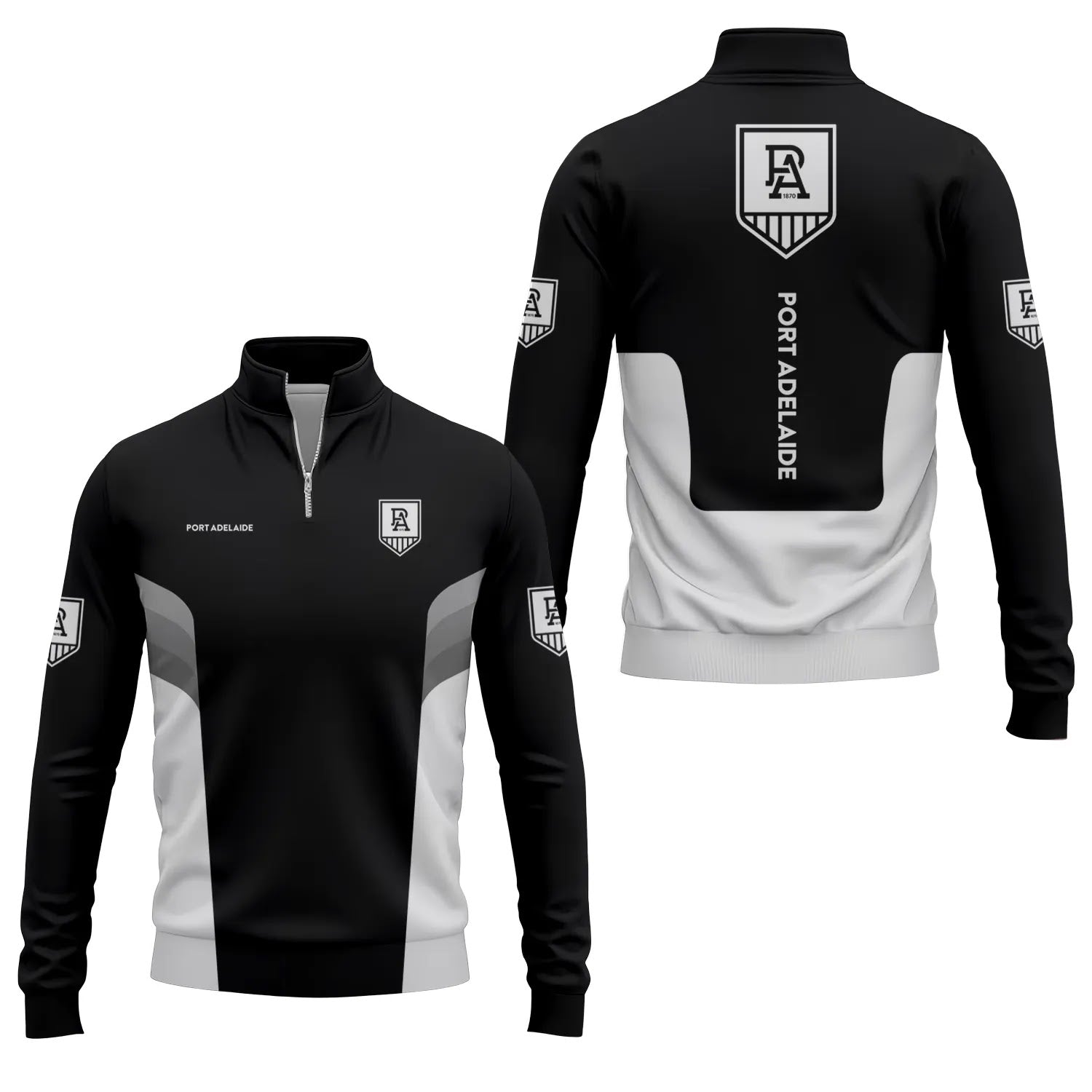 Port Adelaide Power Quarter-zip Pullover SC043