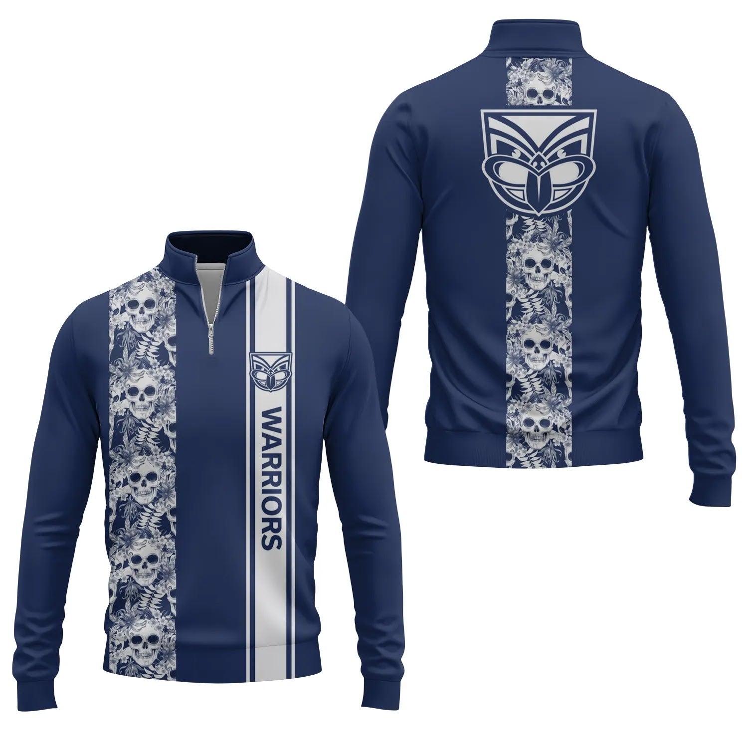 New Zealand Warriors Quarter-zip Pullover SHW042
