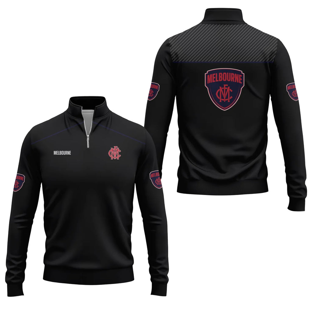 Melbourne Demons Quarter-zip Pullover SC004