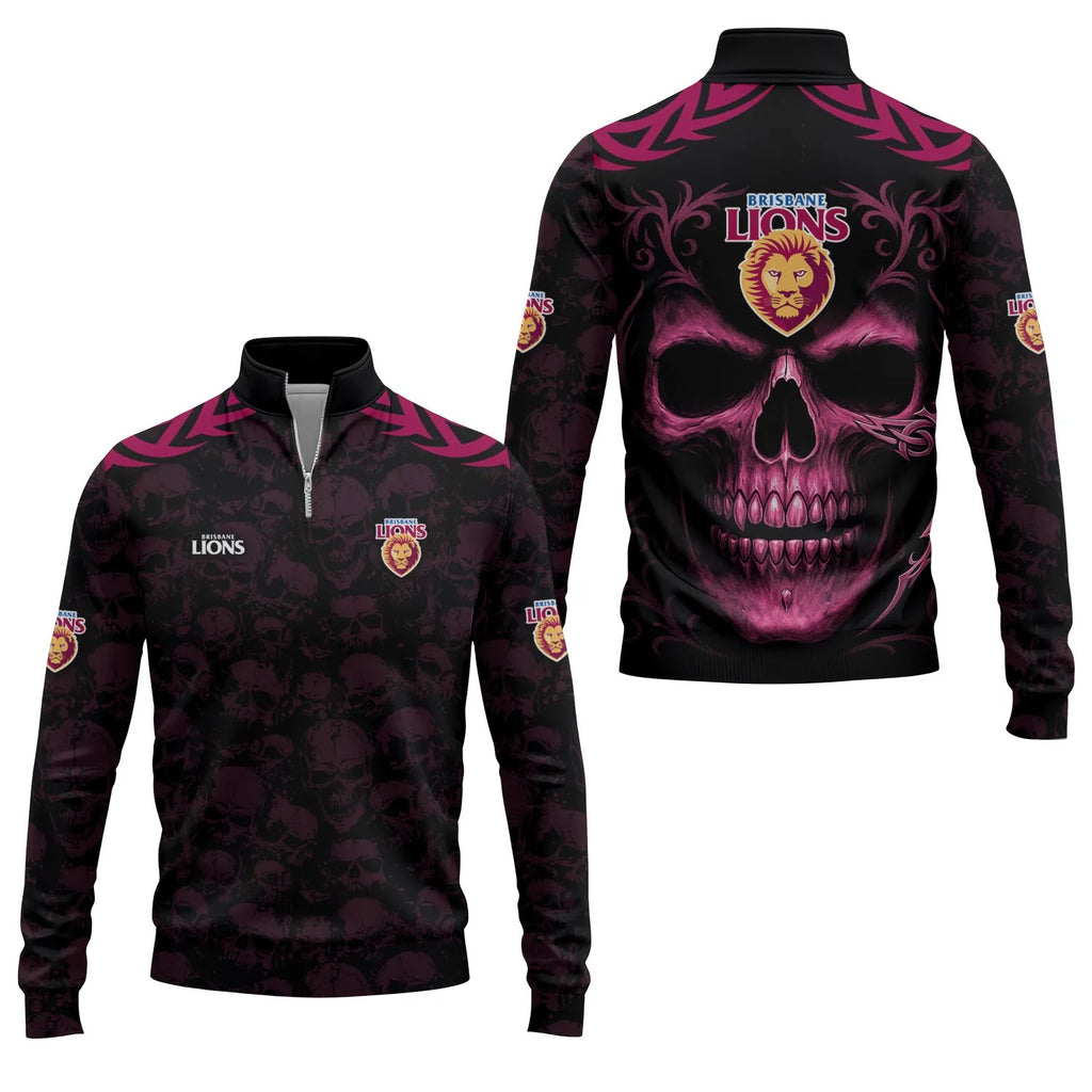 Brisbane Lions Quarter-zip Pullover SC014