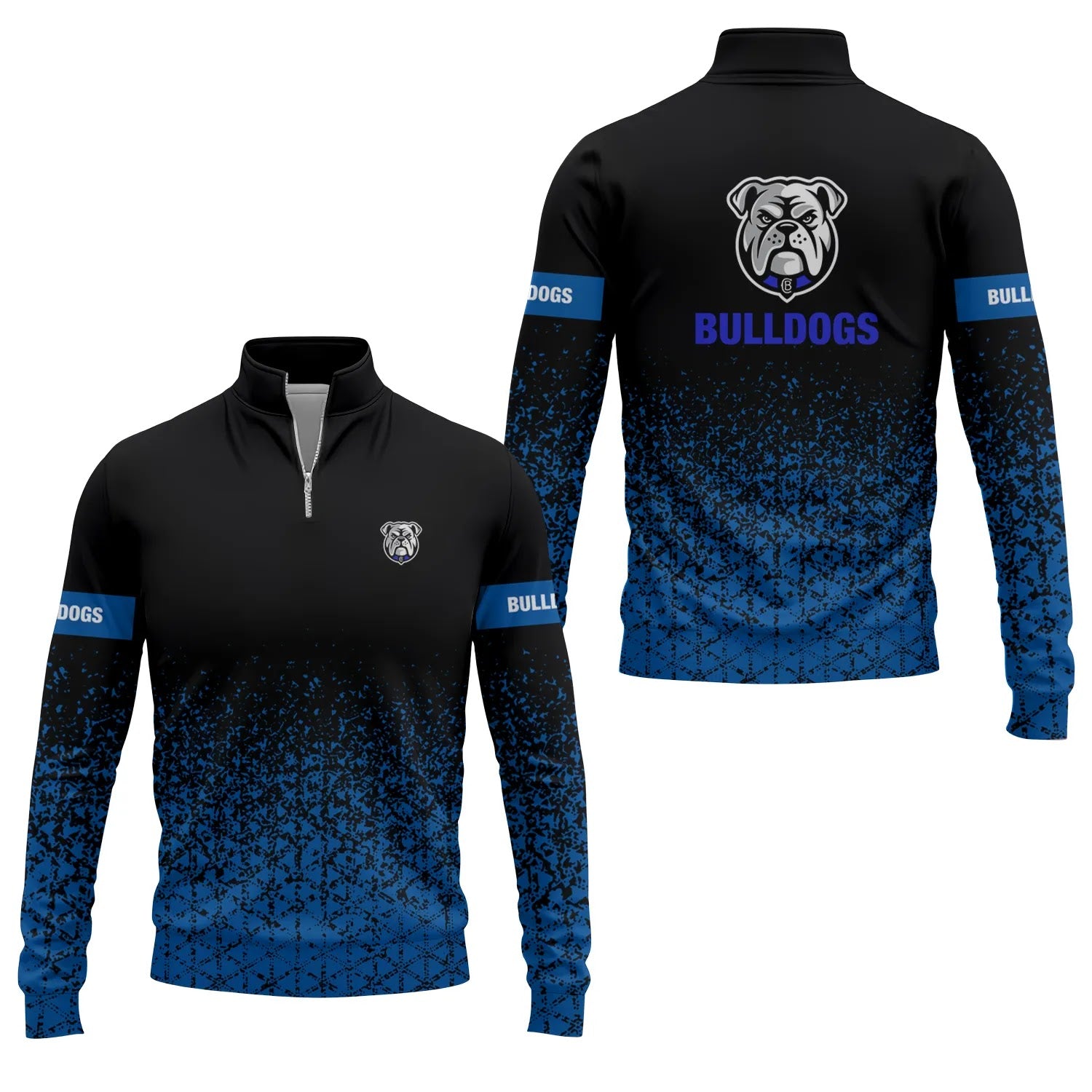 Canterbury-Bankstown Bulldogs Quarter-zip Pullover SC096