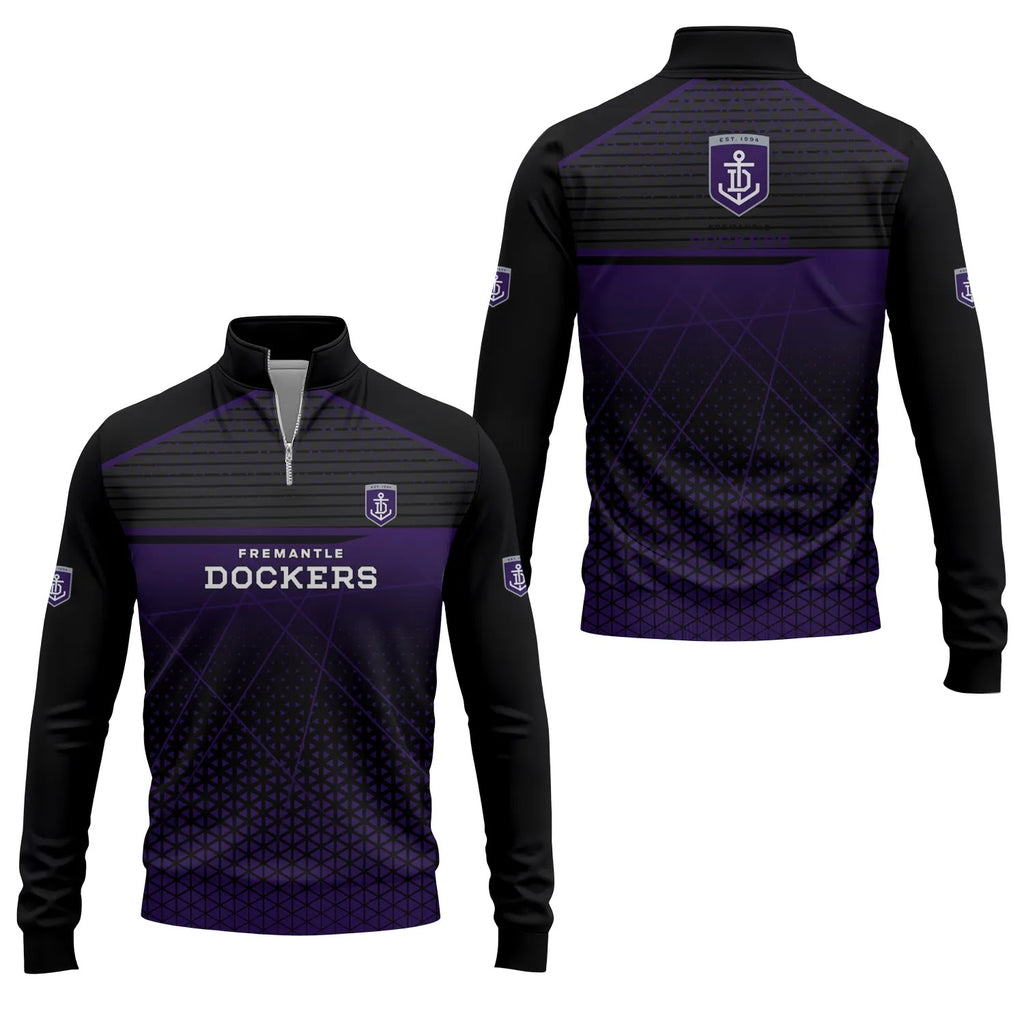 Fremantle Dockers Quarter-zip Pullover SC047
