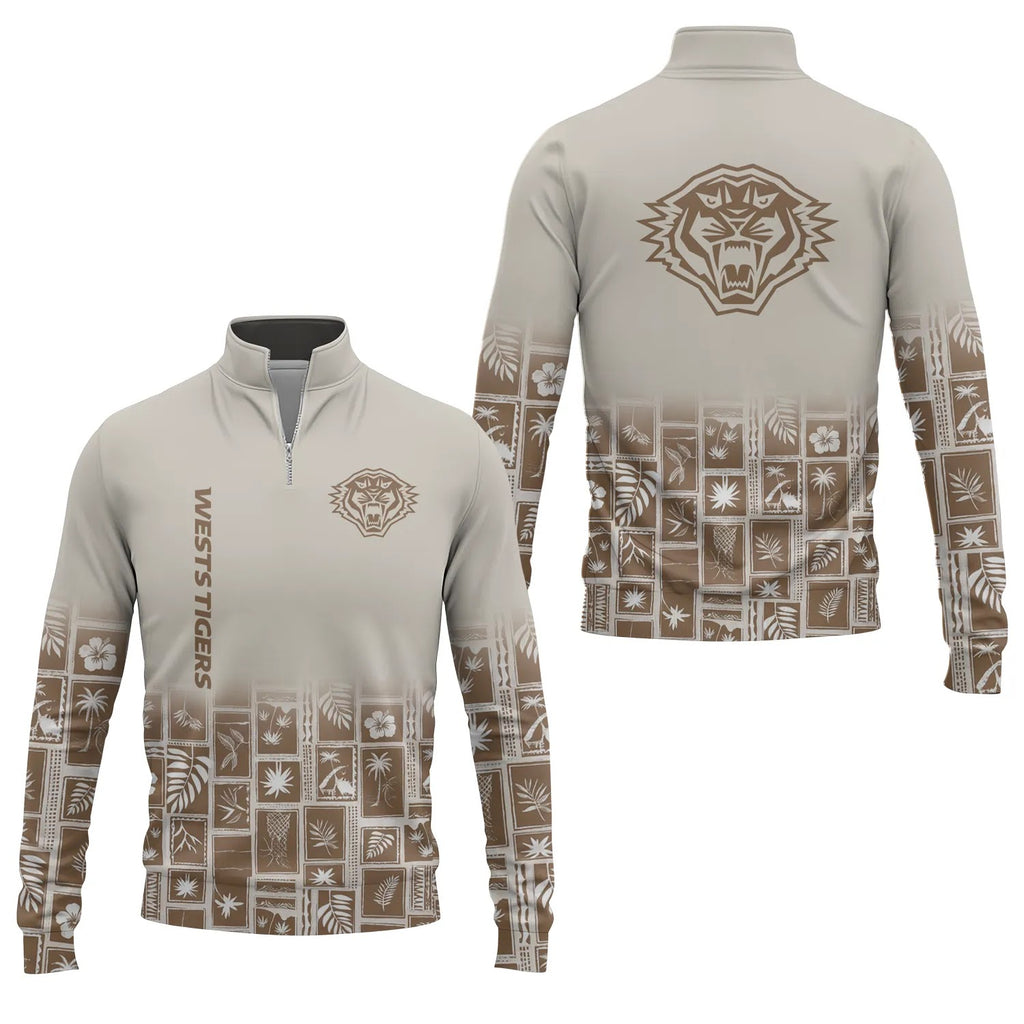Wests Tigers Quarter-zip Pullover SHW067