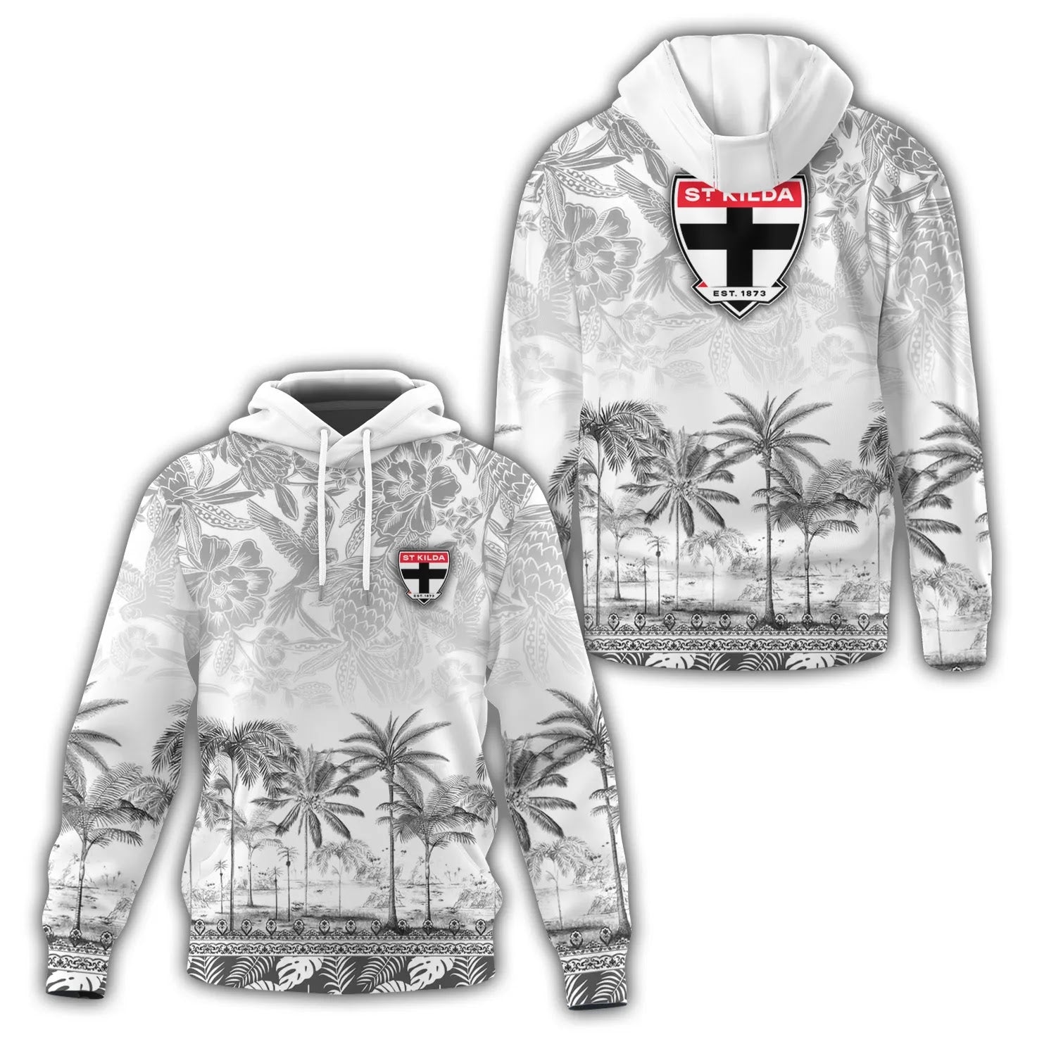 St Kilda Saints Hoodie SC045