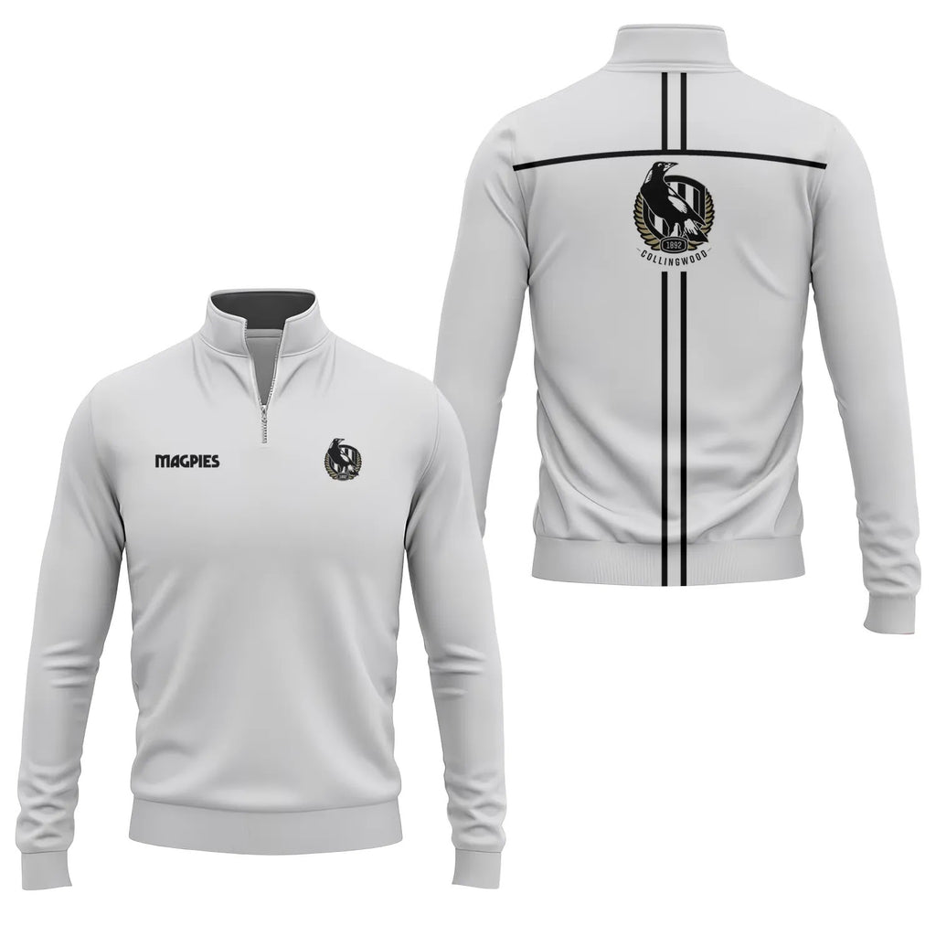 Collingwood Magpies Quarter-zip Pullover SC018