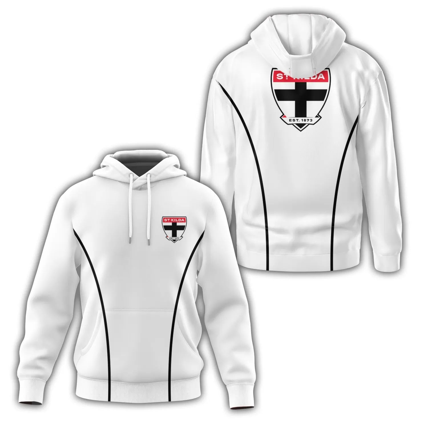 St Kilda Saints Hoodie SC025