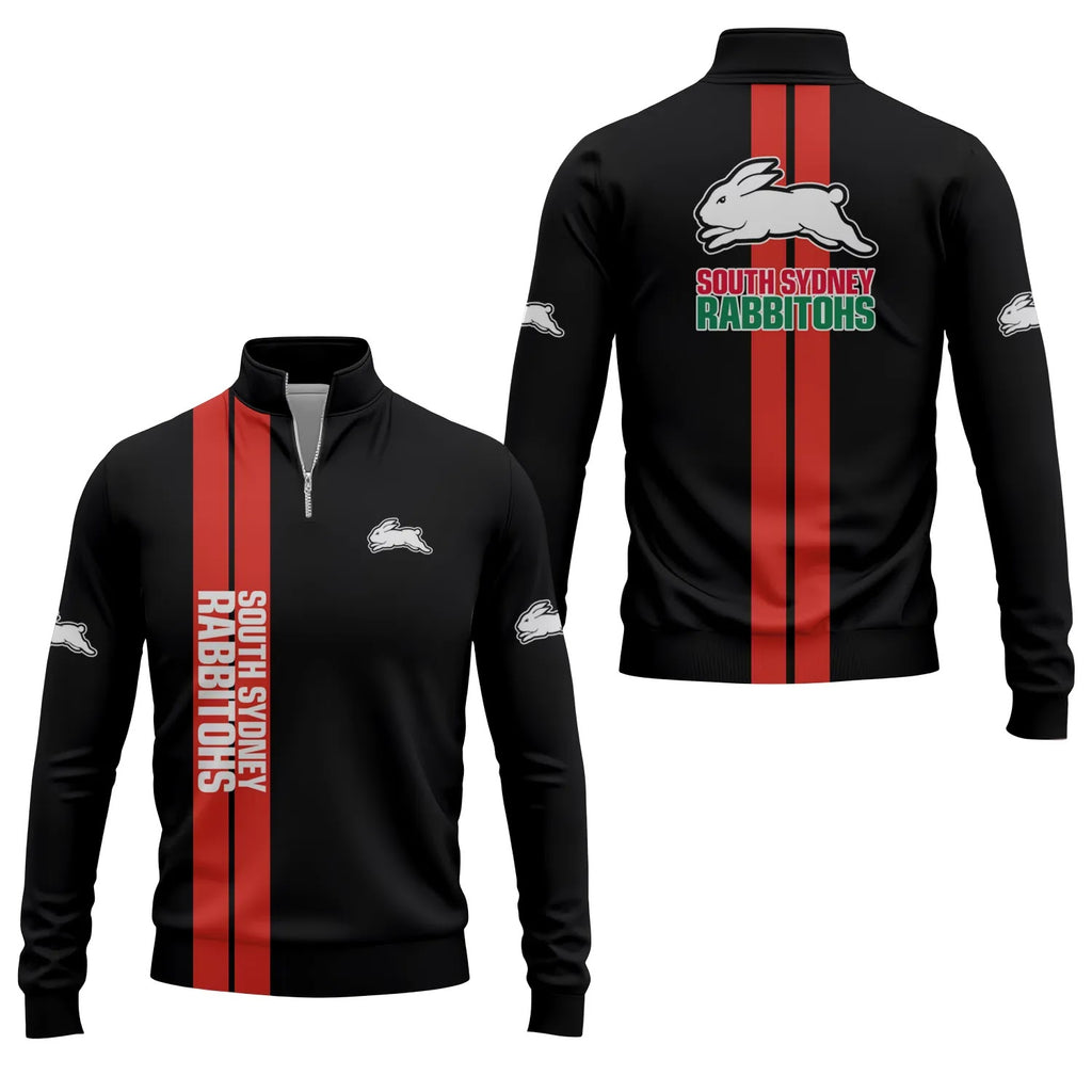 South Sydney Rabbitohs Quarter-zip Pullover SC013