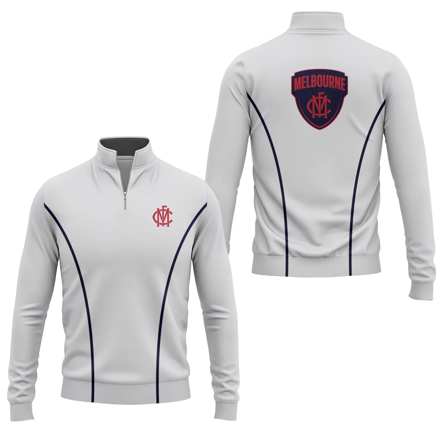 Melbourne Demons Quarter-zip Pullover SC025