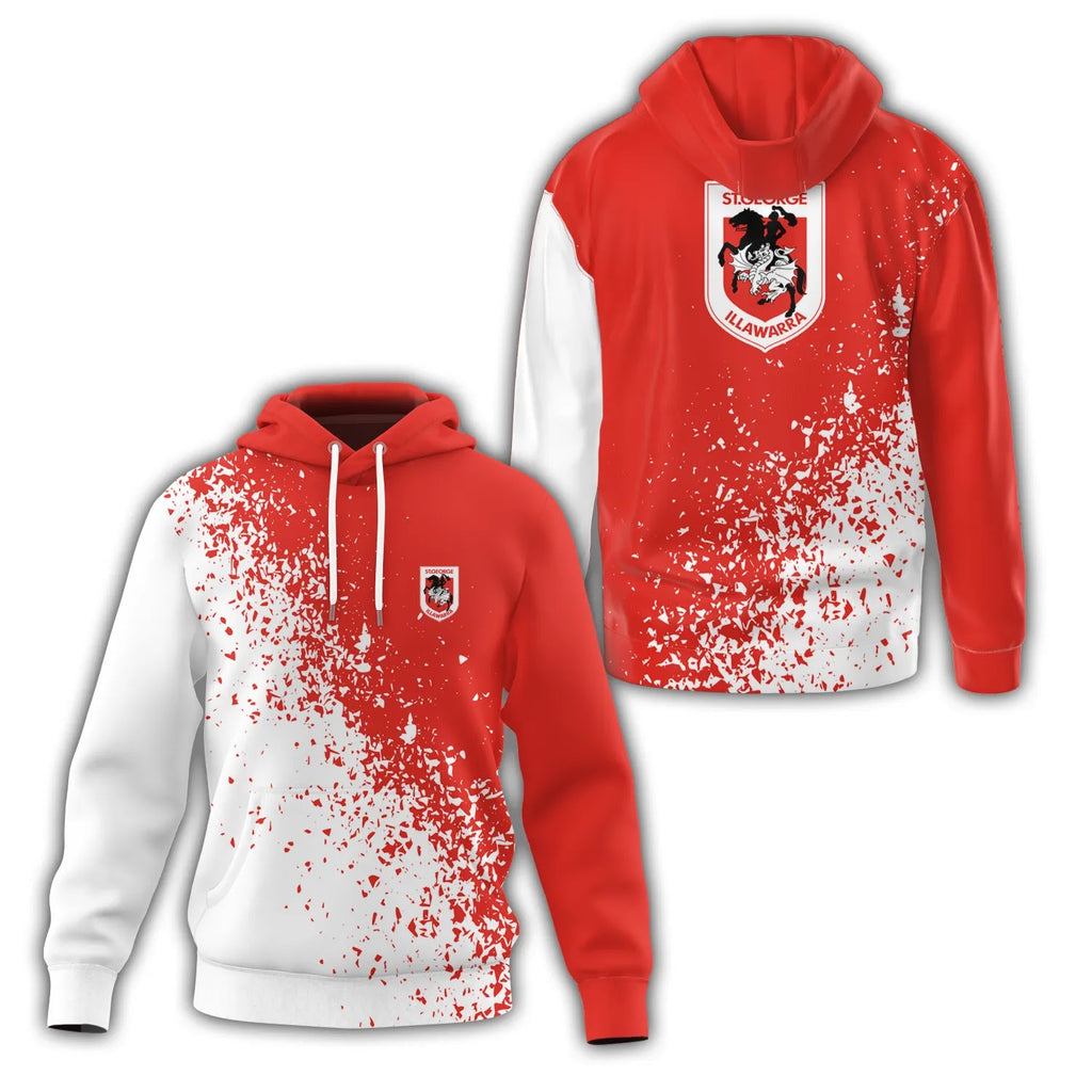 St George Illawarra Dragons Hoodie SC070