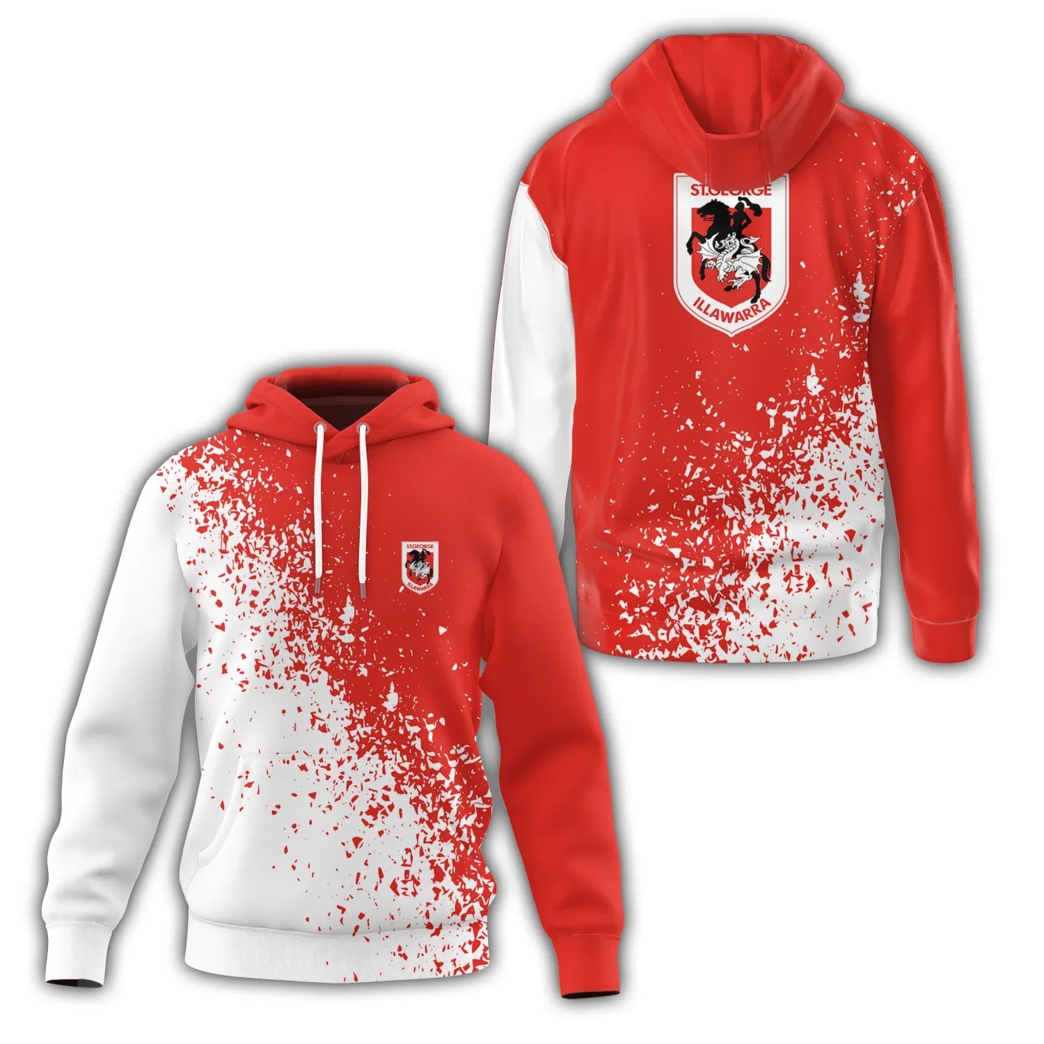 St George Illawarra Dragons Hoodie SC070