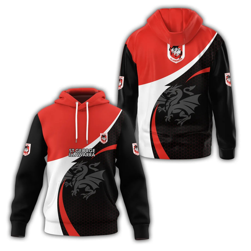 St George Illawarra Dragons Hoodie SC038