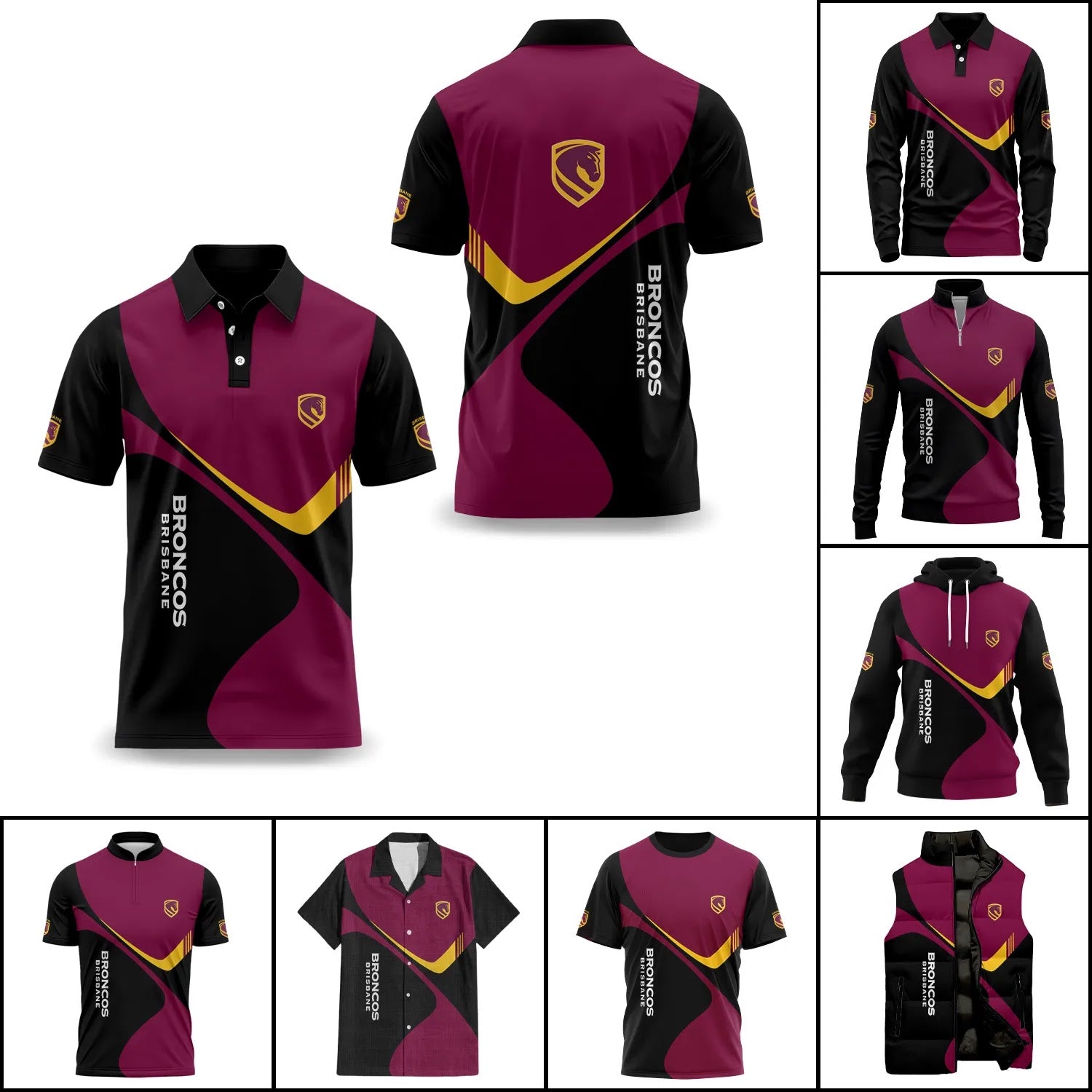 Brisbane Broncos Apparels SC058
