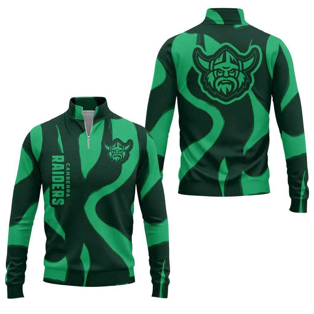 Canberra Raiders Quarter-zip Pullover SHW068