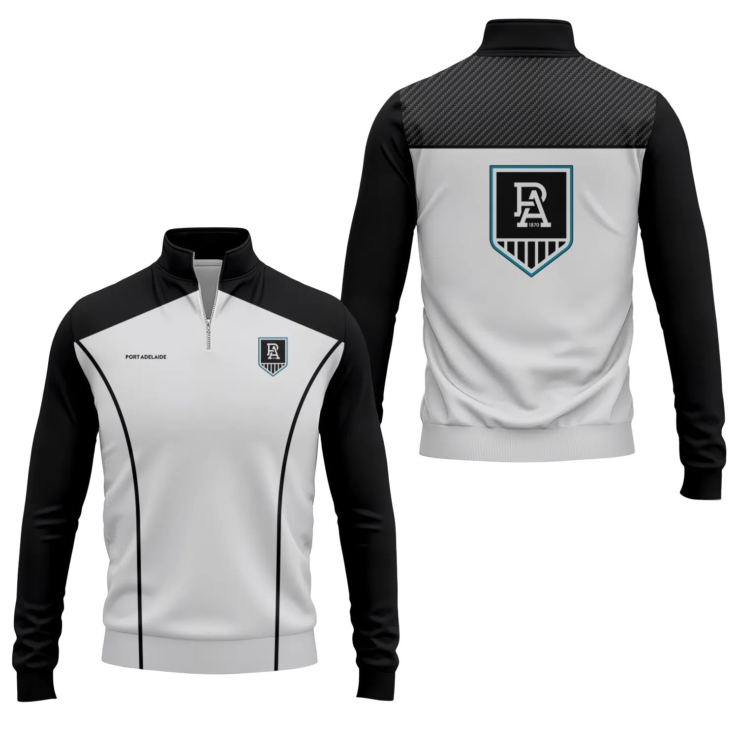 Port Adelaide Power Quarter-zip Pullover SC011