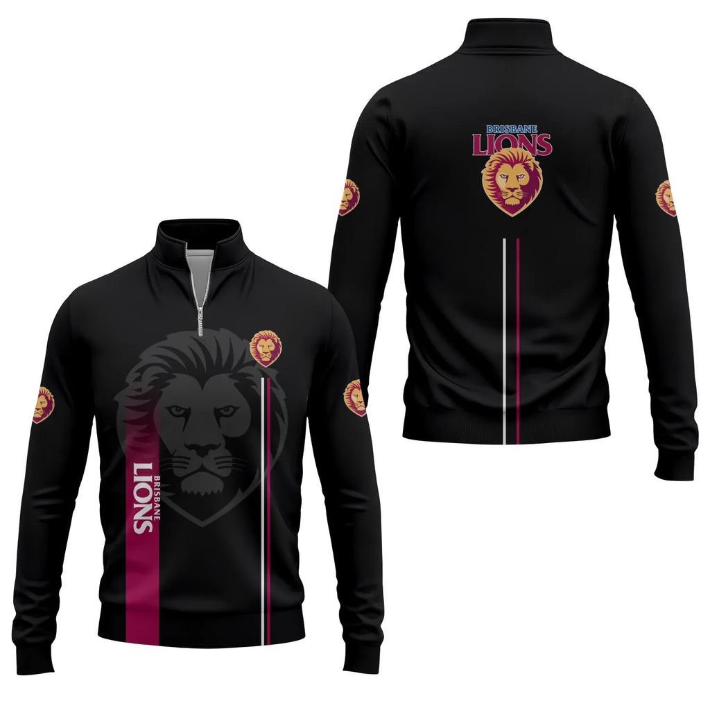 Brisbane Lions Quarter-zip Pullover SC077