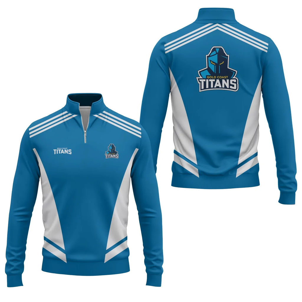 Gold Coast Titans Quarter-zip Pullover SC092