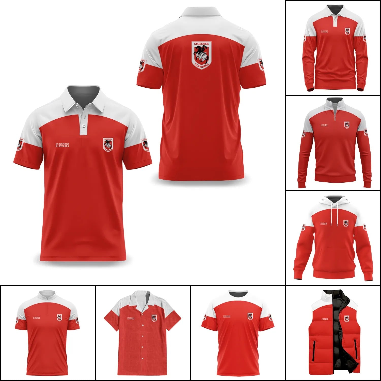 St George Illawarra Dragons Apparels SC087