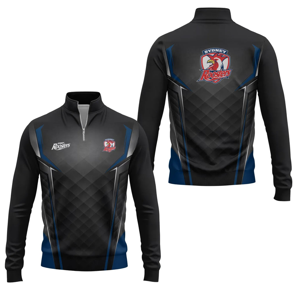 Sydney Roosters Quarter-zip Pullover SC074
