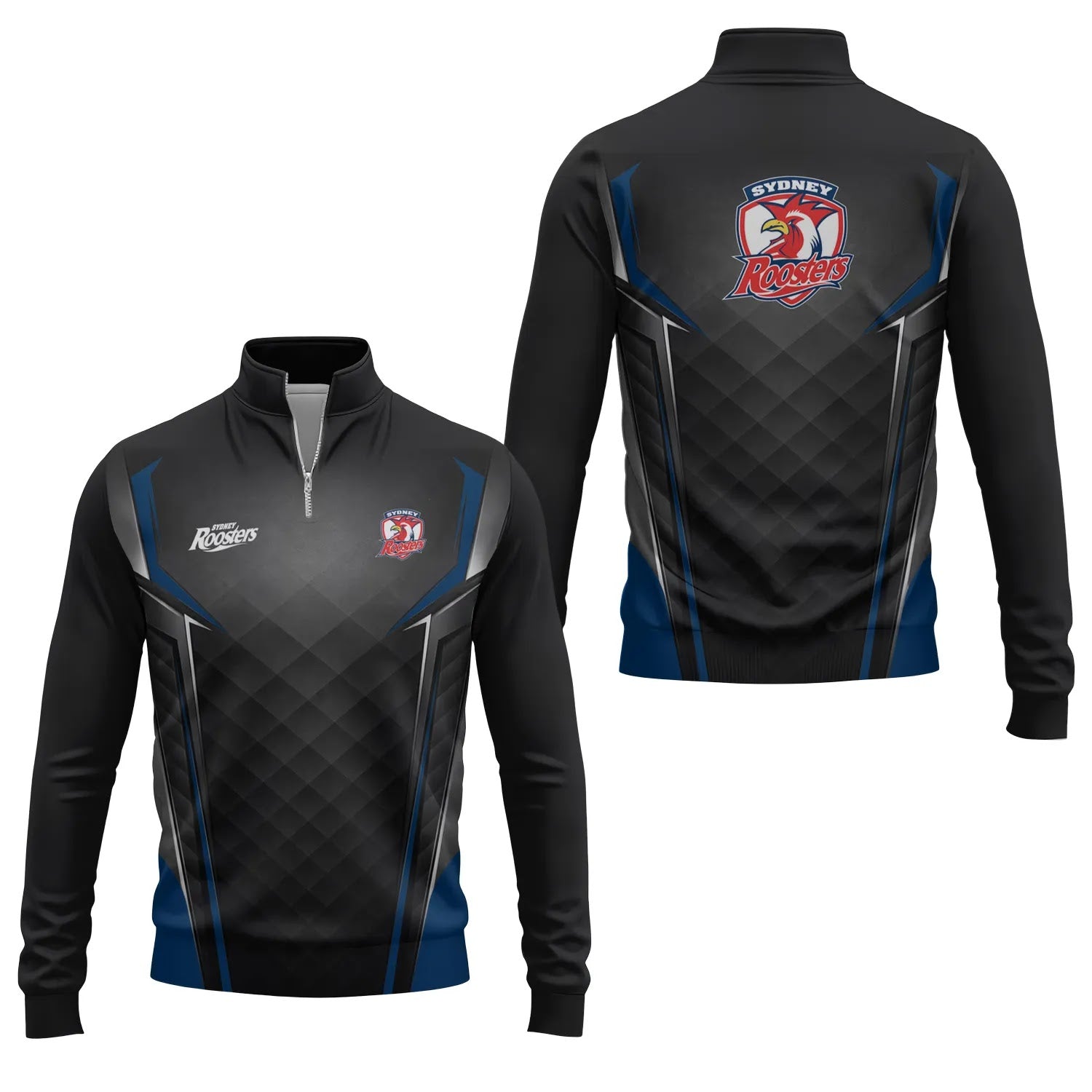 Sydney Roosters Quarter-zip Pullover SC074