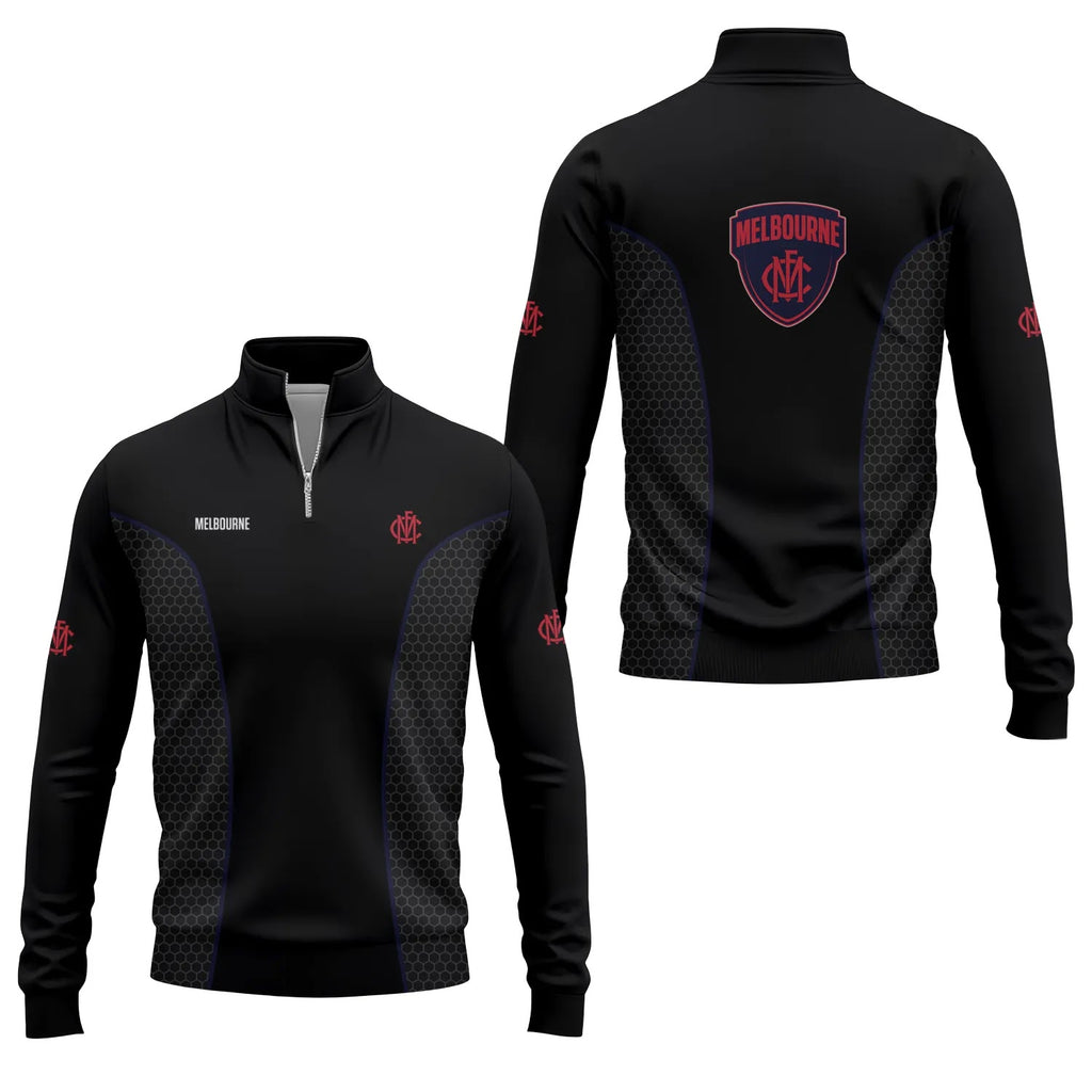Melbourne Demons Quarter-zip Pullover SC072