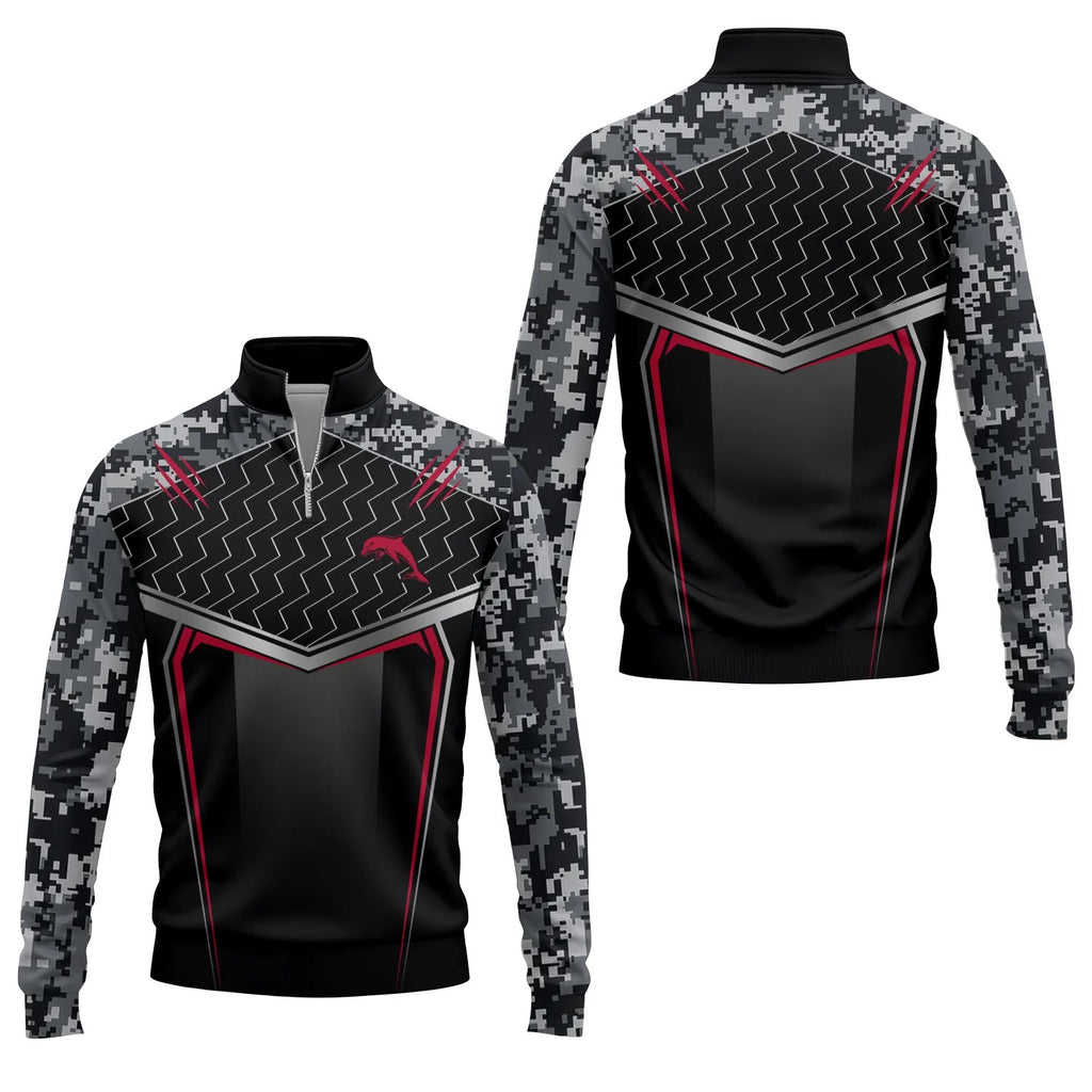Dolphins Quarter-zip Pullover SC115