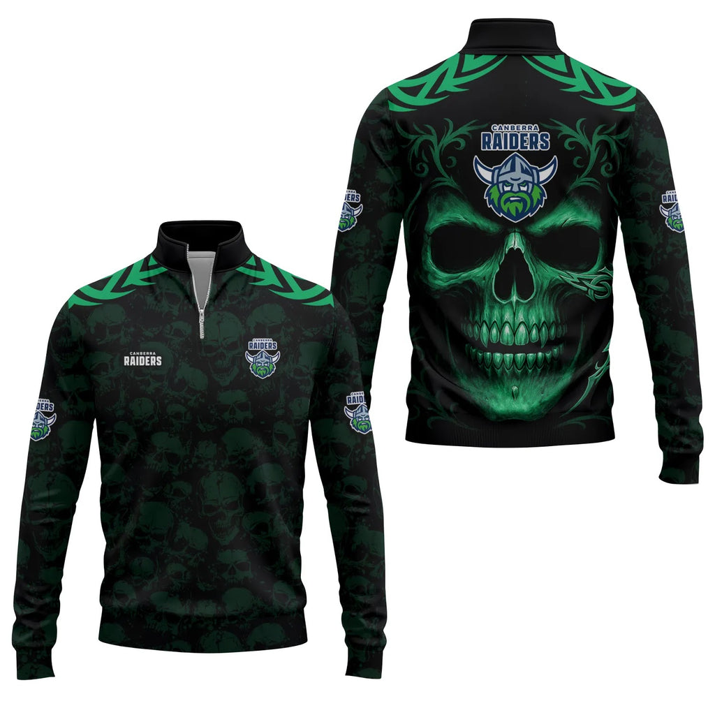 Canberra Raiders Quarter-zip Pullover SC014