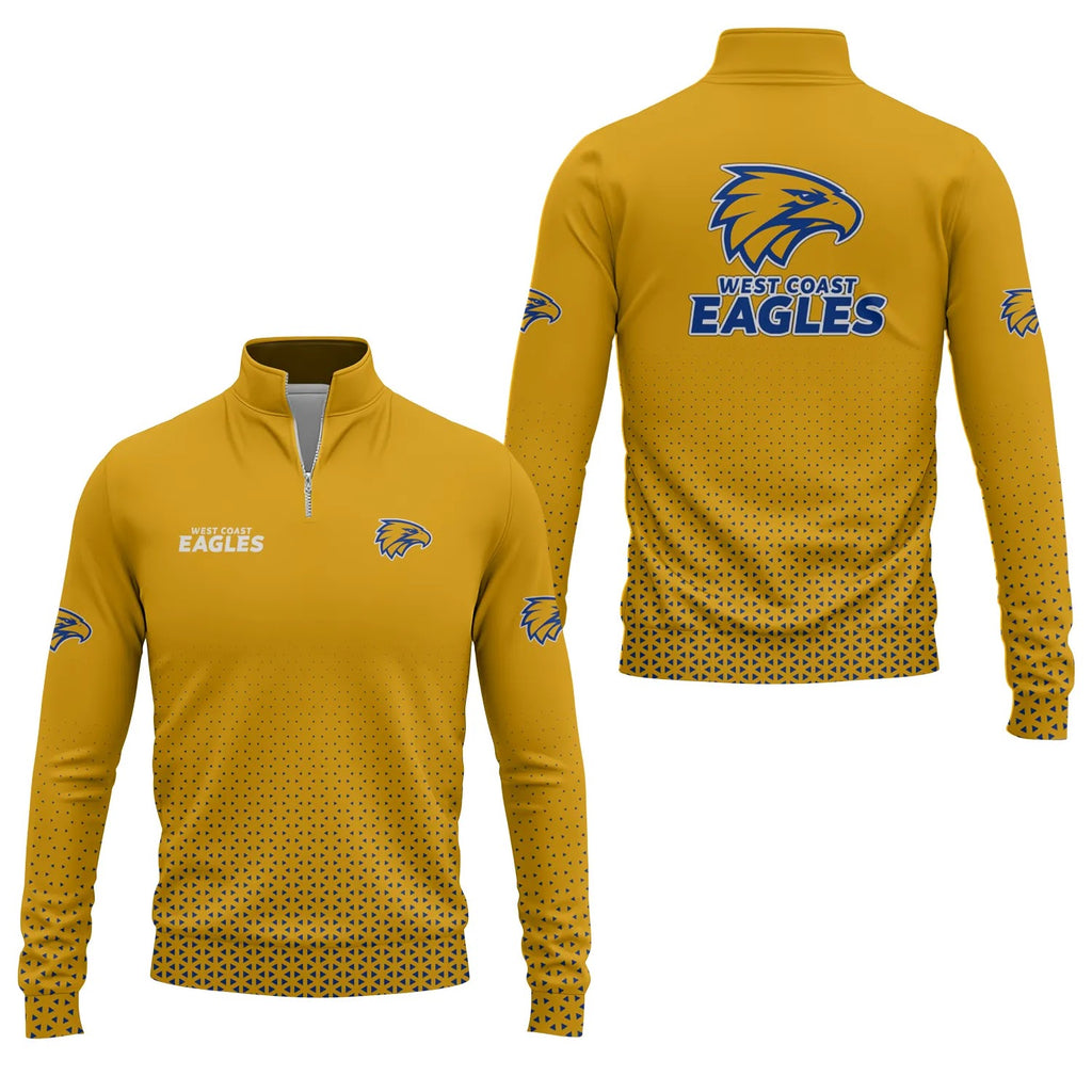 West Coast Eagles Quarter-zip Pullover SC003