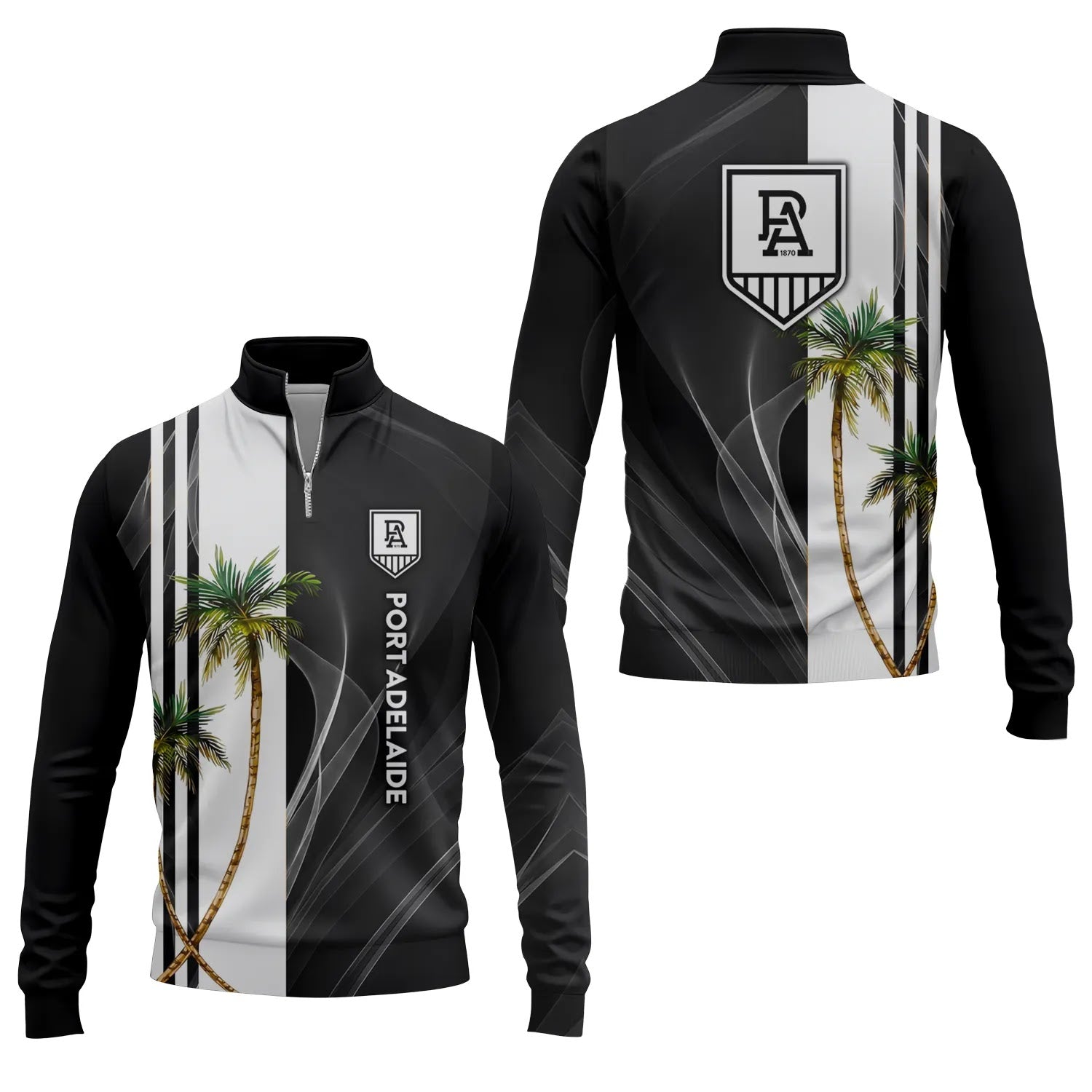 Port Adelaide Power Quarter-zip Pullover SHW036