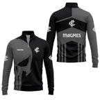 Collingwood Magpies Quarter-zip Pullover SC026