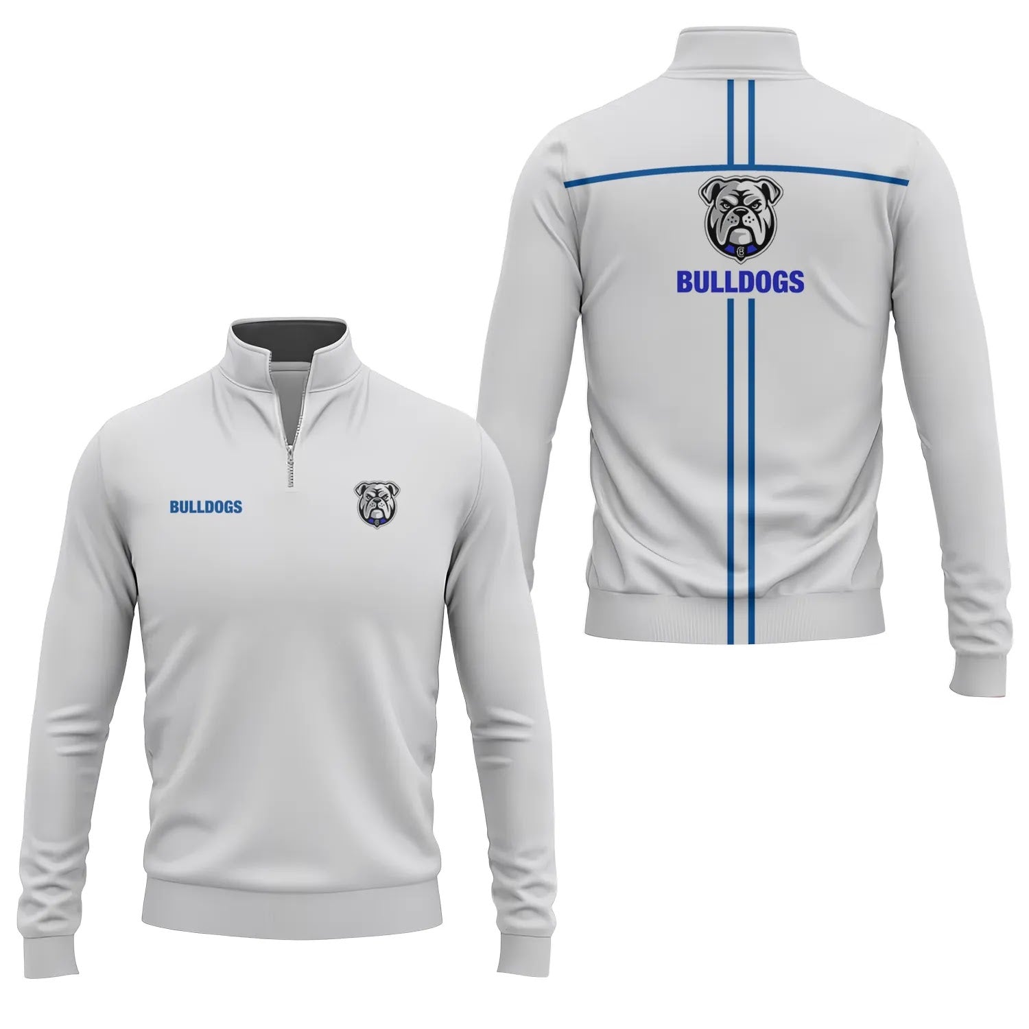 Canterbury-Bankstown Bulldogs Quarter-zip Pullover SC018